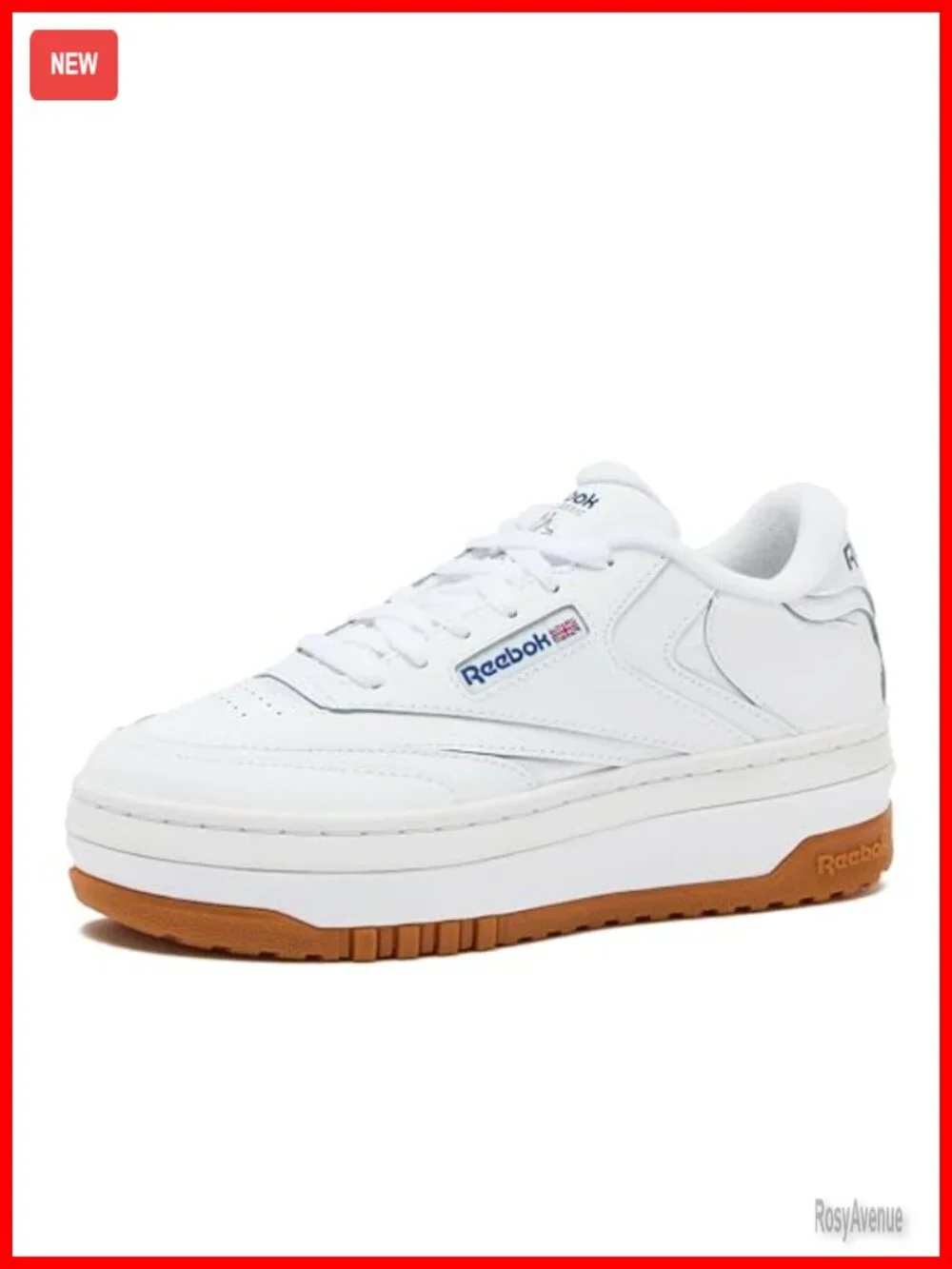 Platform Sneakers Women Leather Comfort Casual Tennis Shoes Lace-Up